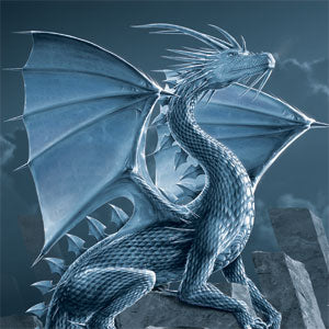 Vincent Hie Silver Dragon Wii (Includes 1 Controller) Skin